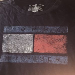 Blue Tommy Hilfiger shirt